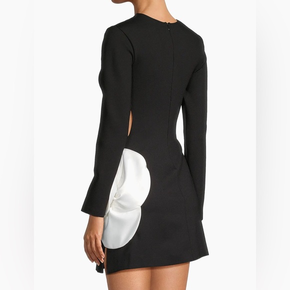 Delfi Chloe Two-Tone Floral Minidress - Picture 5 of 9